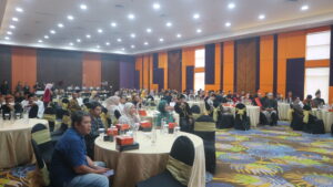 Suasana Puncak Acara PT AESHA